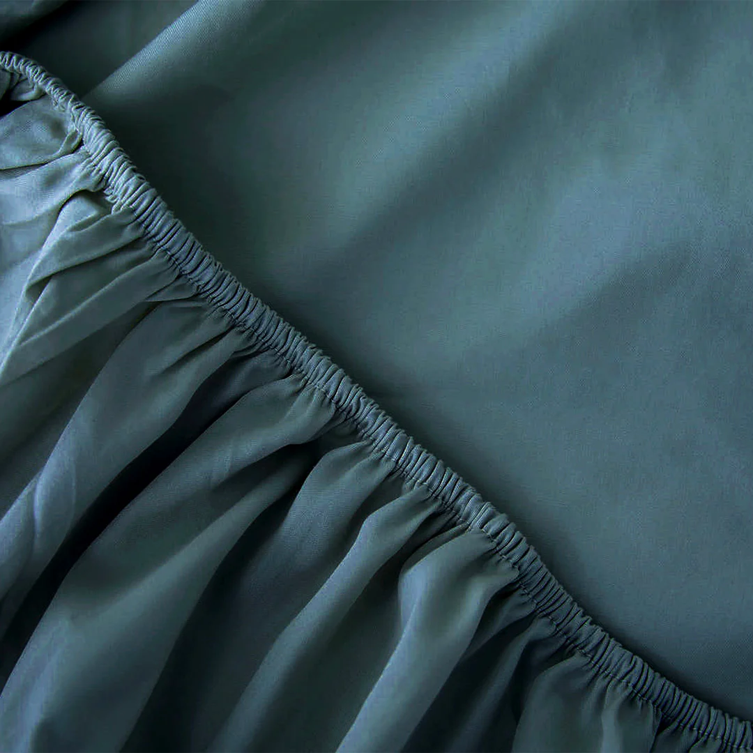 Le drap-housse en satin de coton bio - Image 17