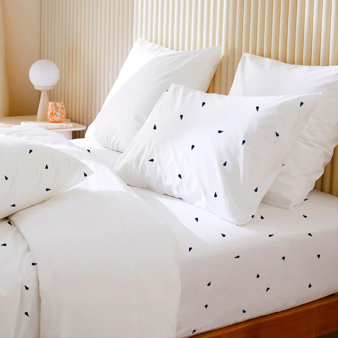 2 taies d'oreiller en percale de coton bio - Image 61