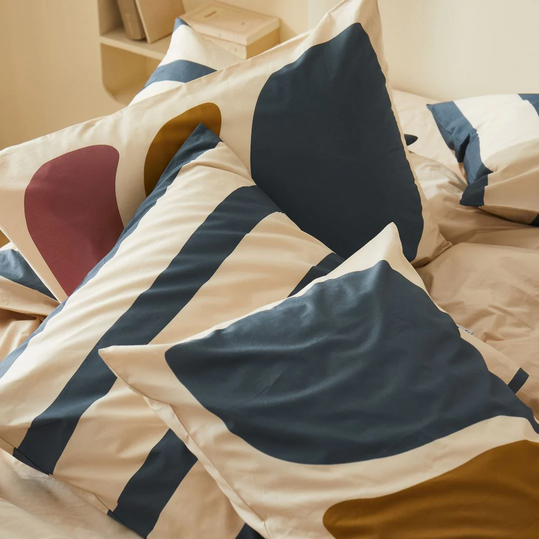 Pack taie et sous-taie en percale de coton bio - Image 106