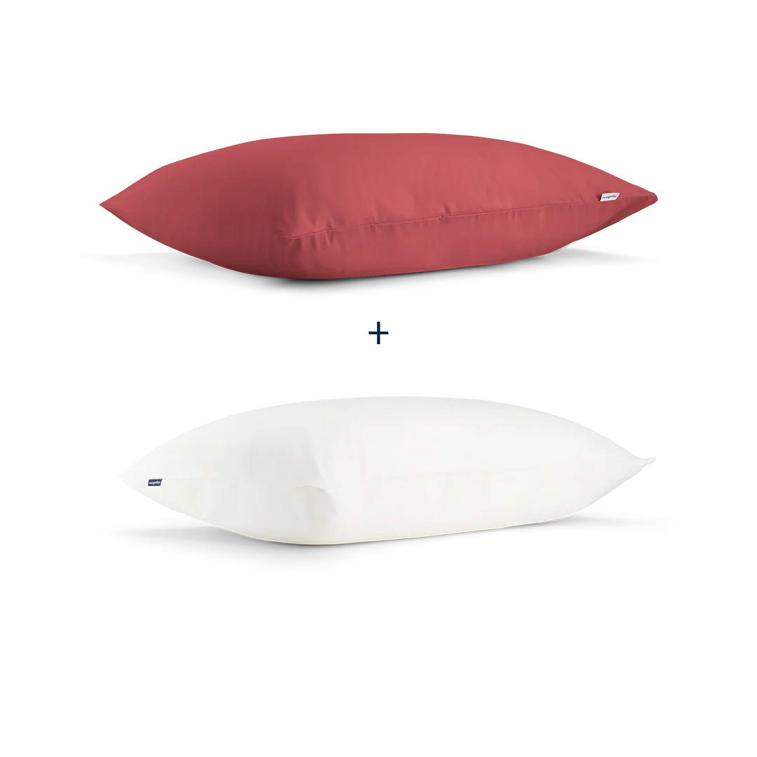 Pack taie et sous-taie en percale de coton bio - Image 15