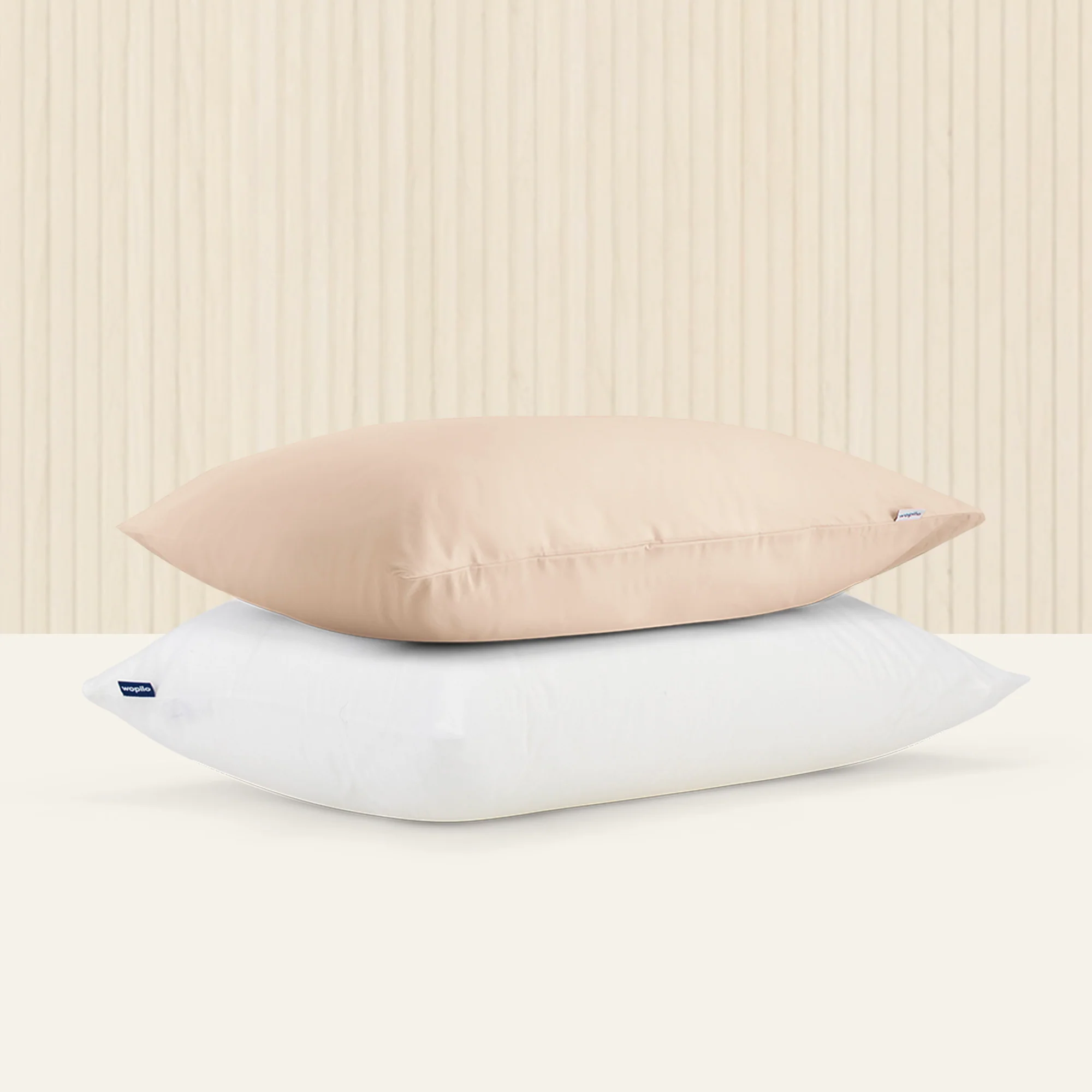 Pack taie et sous-taie en percale de coton bio - Image 39