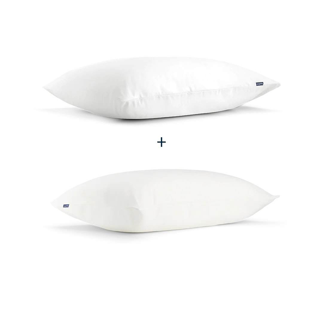 Pack taie et sous-taie en percale de coton bio - Image 52