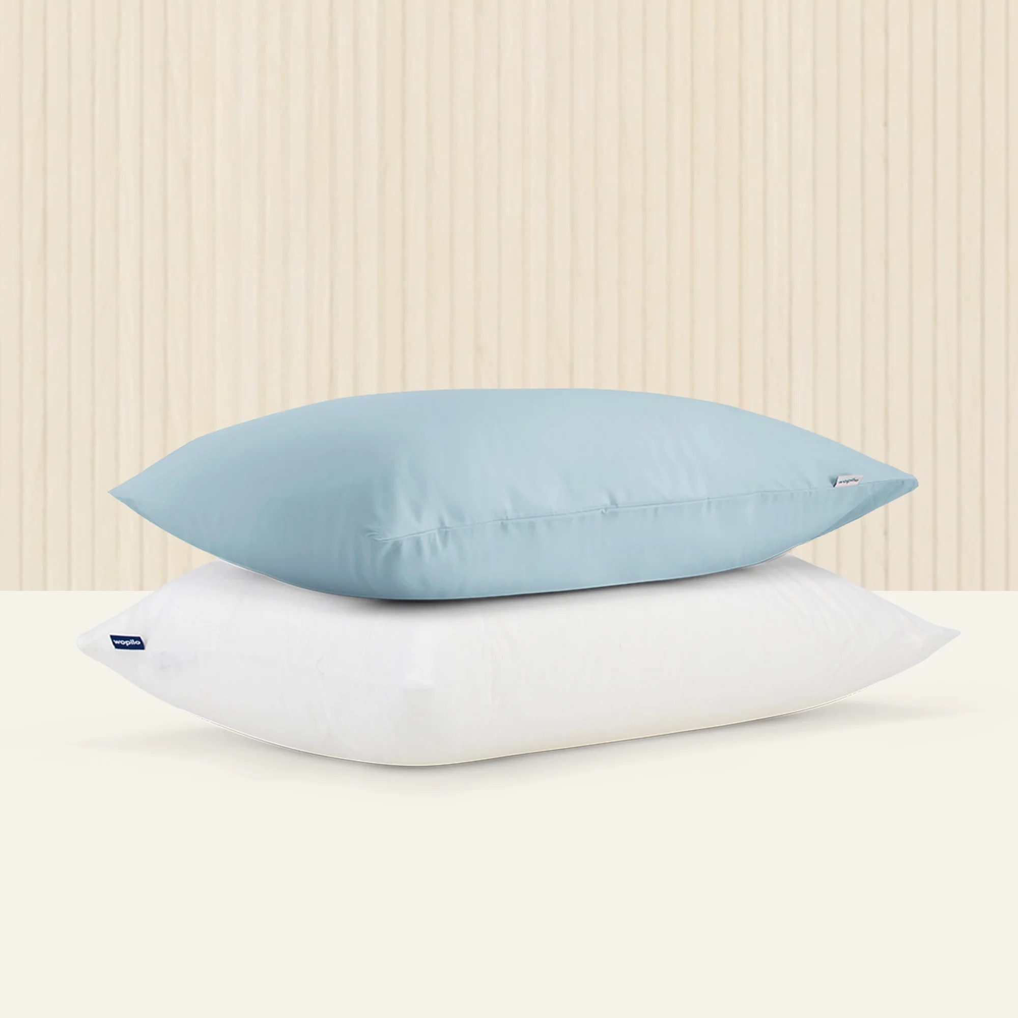 Pack taie et sous-taie enfant en percale de coton bio - Image 13