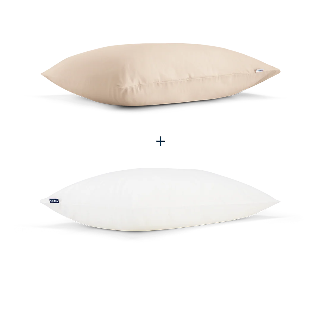 Pack taie et sous-taie enfant en percale de coton bio - Image 18