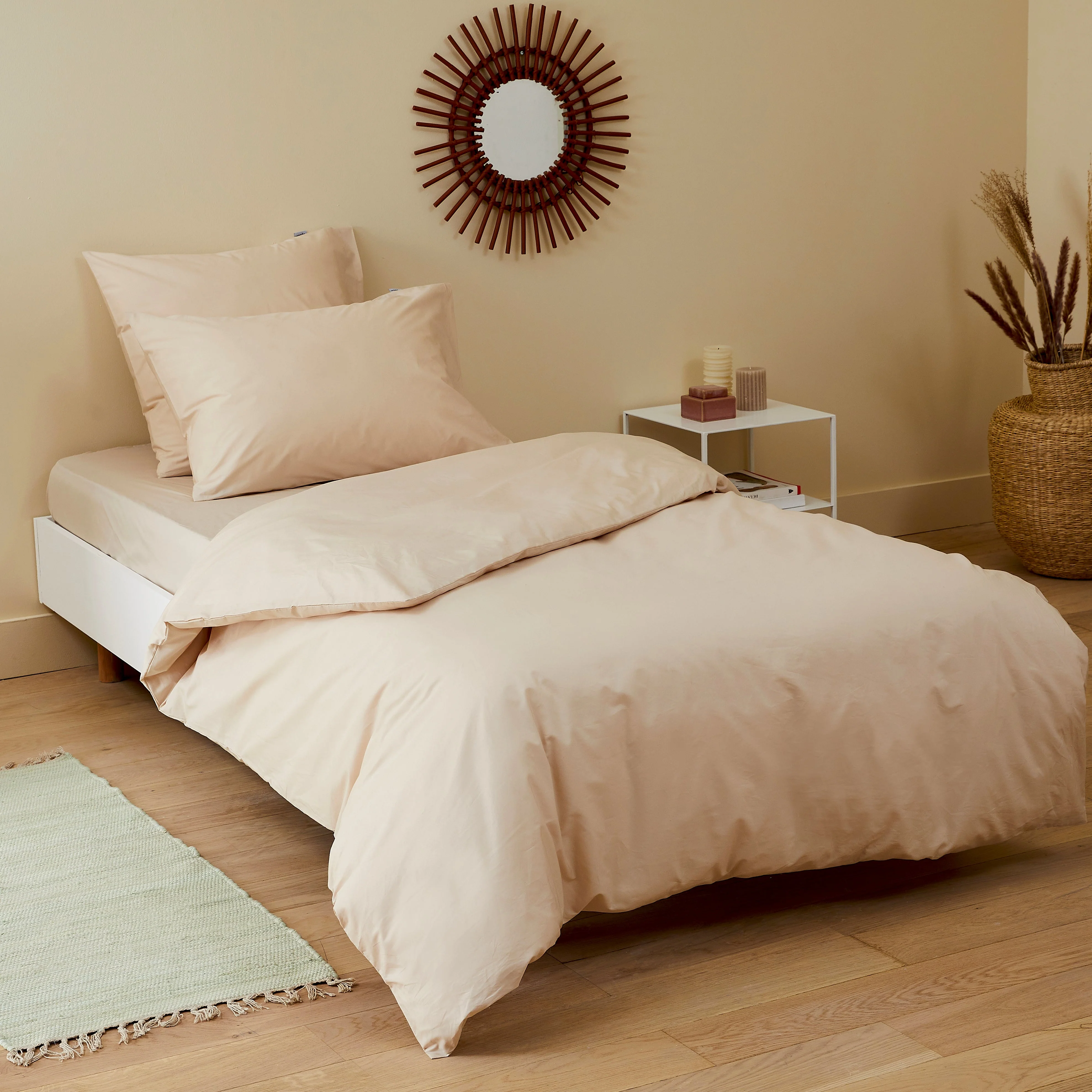 Pack taie et sous-taie enfant en percale de coton bio - Image 20