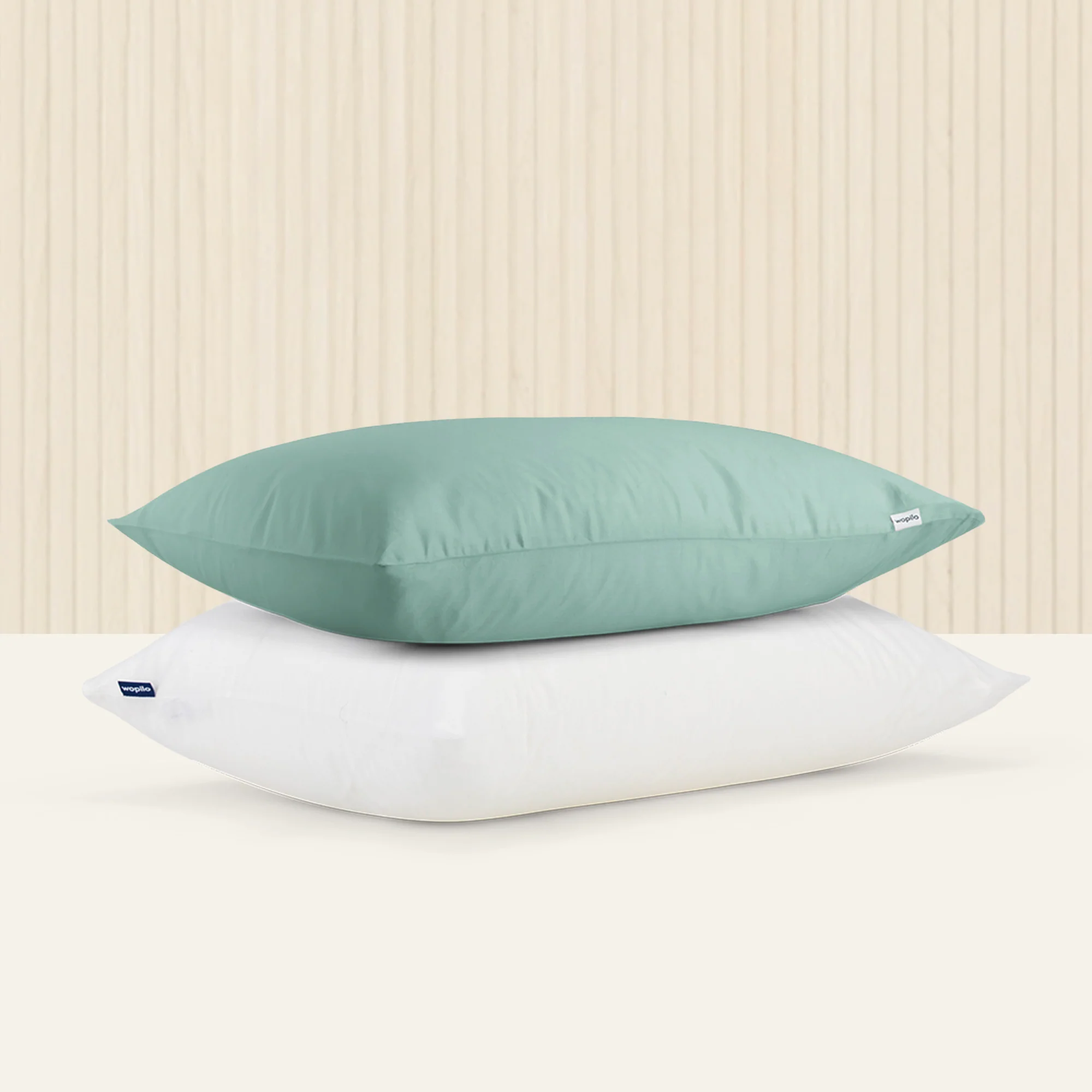 Pack taie et sous-taie en satin de coton - Image 20