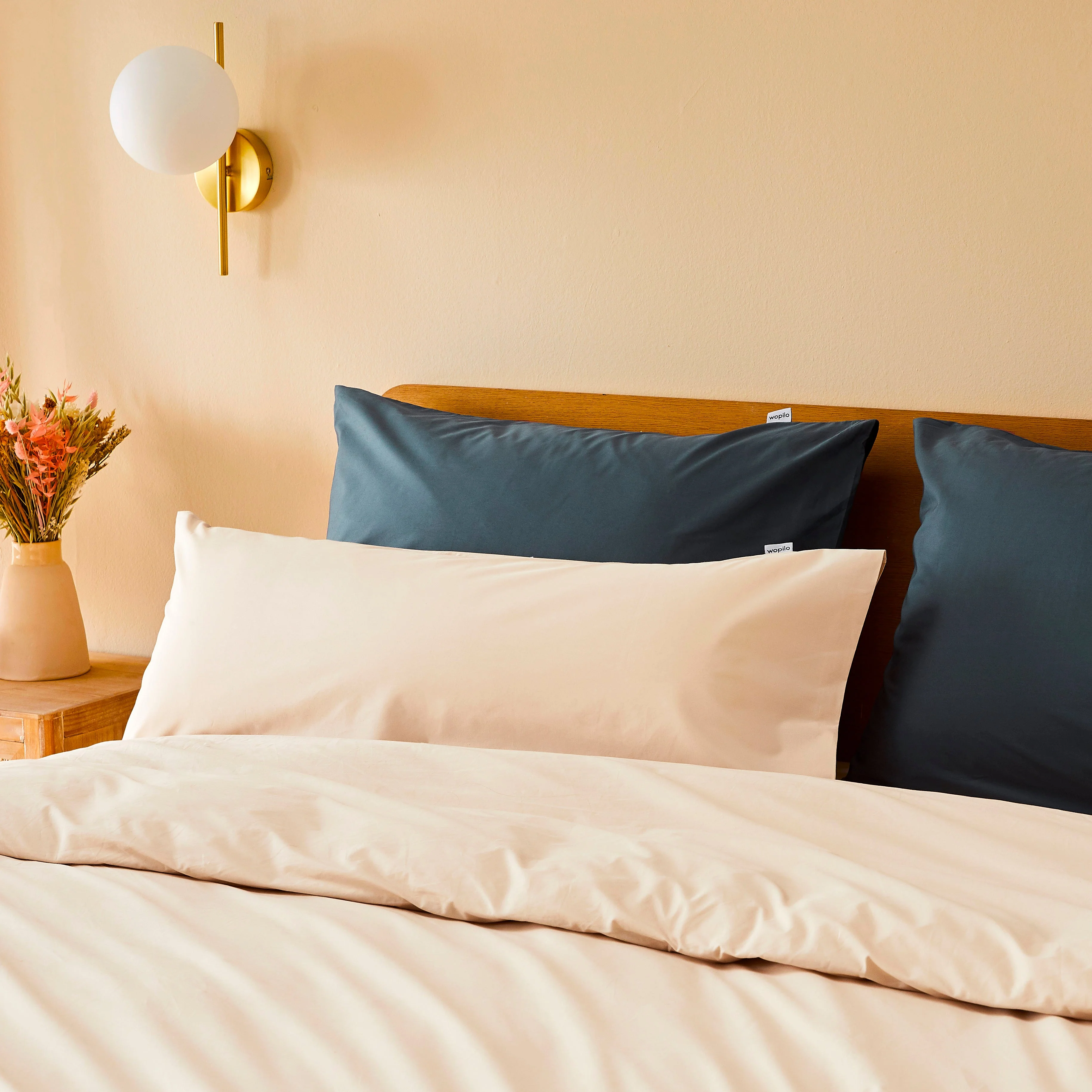 La taie de traversin wonderpilo en percale de coton bio - Image 13