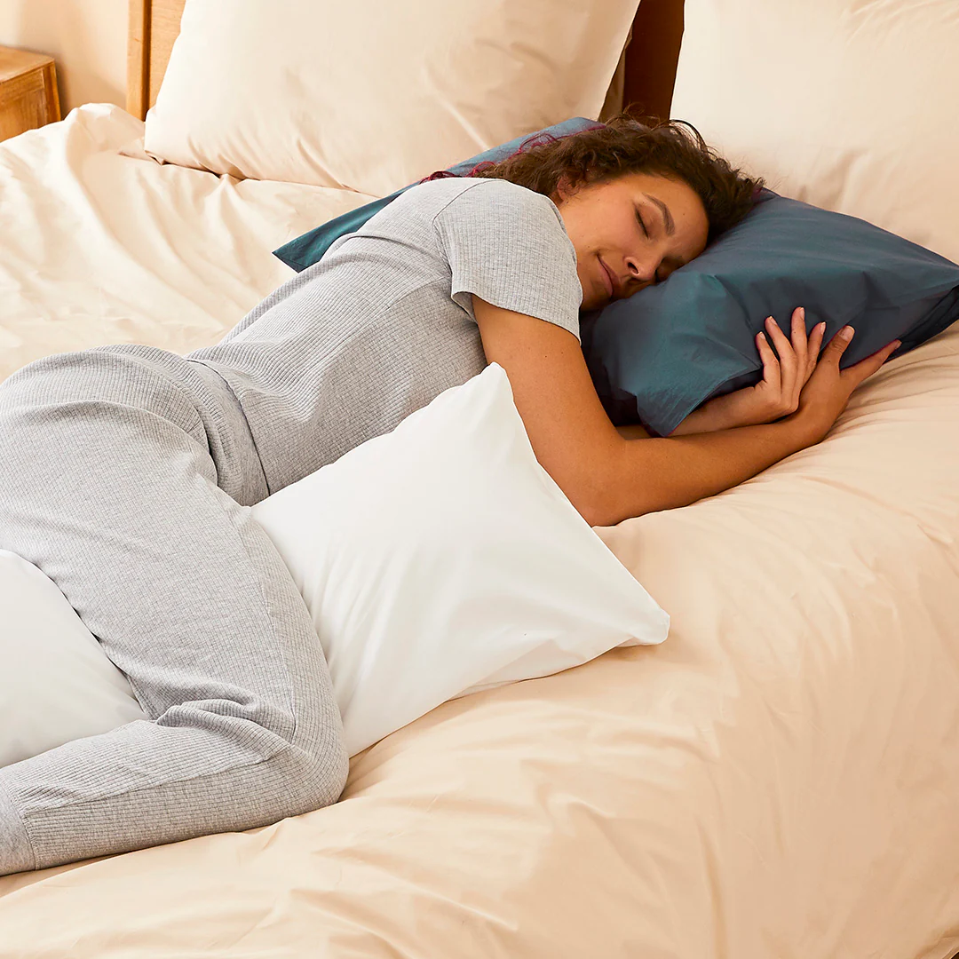 La taie de traversin wonderpilo en percale de coton bio - Image 3